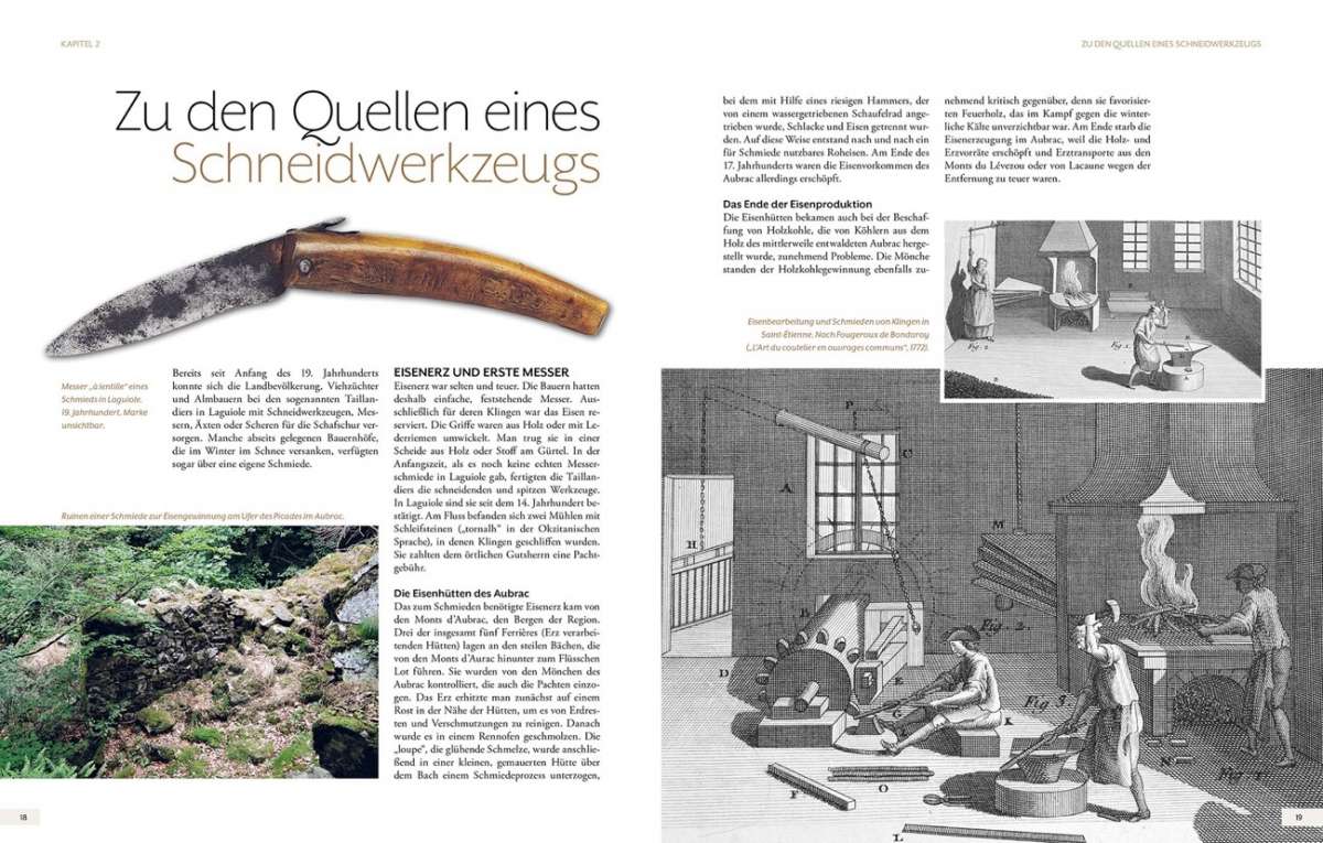 Legende Laguiole author Christian Lemasson german translation