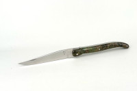 LAGUIOLE PassionFrance CUSTOM extra large13cm, glattes Ressort, Amboina Maserknolle, 14C28
