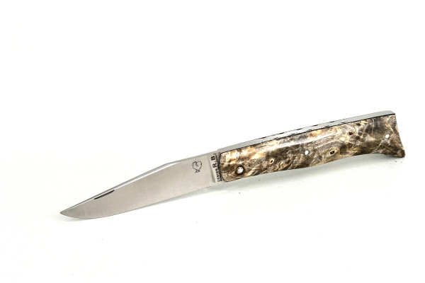 Grand-ALPIN PassionFrance® LUXE 11cm, Design RB mof², decorated liners, buck eye burl, 14C28