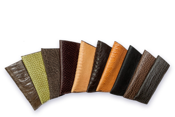 ETUI NEW MODEL size1 CUSTOM Straußenbeinleder für zB PassionFrance ALPIN 11cm