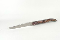 LAGUIOLE PassionFrance CUSTOM extra large13cm, glattes Ressort, Kastanie Maserknolle, 14C28