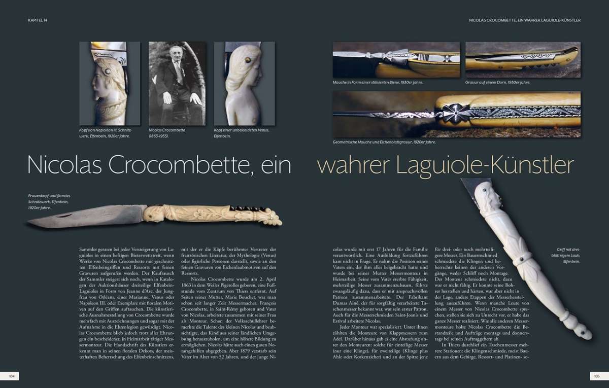 Legende Laguiole author Christian Lemasson german translation