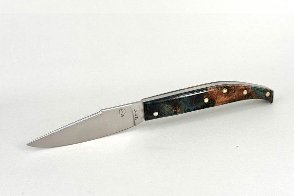 GERSOIS PassionFrance CUSTOM N°48, loup d'érable négundo typique stabilisé avec 10 rosettes proéminentes, 12C27