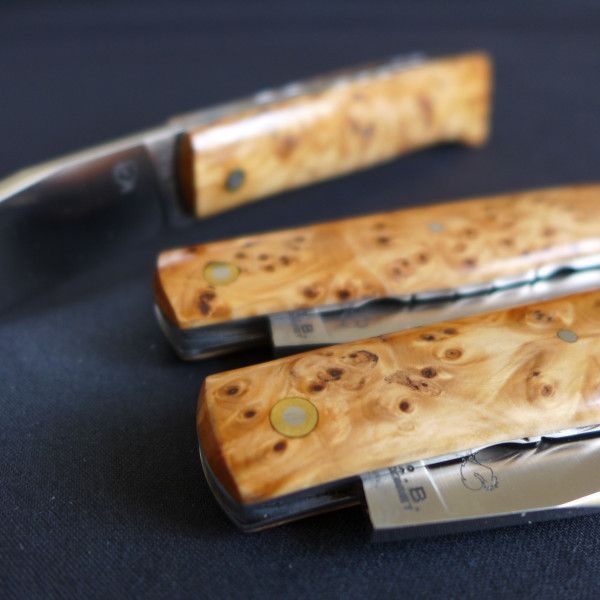 Grand-ALPIN PassionFrance® LUXE 11cm, Design RB mof², guillochiertes Ressort, Wacholder