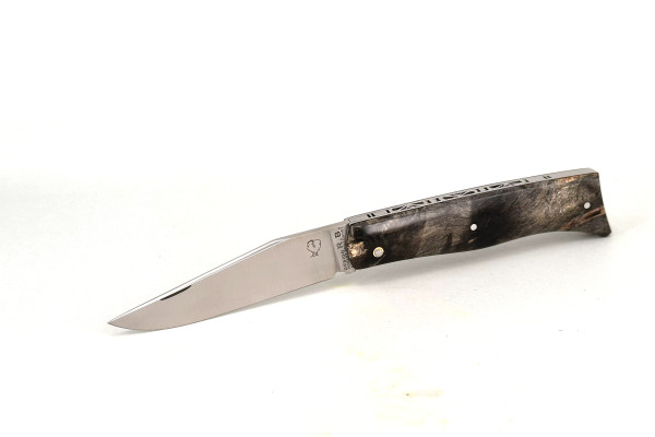 Grand-ALPIN PassionFrance® LUXE11cm, Design RB mof², ressort guilloché, loup de frêne, 14C28