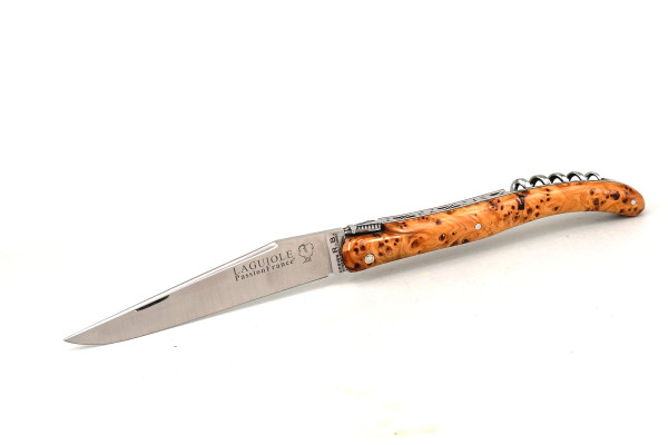 Grand-LAGUIOLE PassionFrance LUXE 12cm Design R.B mof², Korkenzieher, guillochiertes Ressort, 14C28
