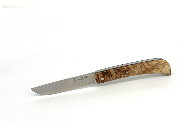 MINEUR PassionFrance CUSTOM N°37 stabilized mapel burl with G10 underliners, 12C27