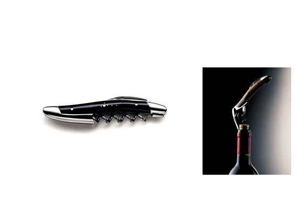 SOMMELIER Forge de Laguiole schwarze Büffelhornspitze