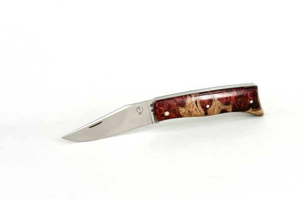 Petit-ALPIN PassionFrance® CUSTOM N°01 Design Robert Beillonnet, 14C28,stabilized amboina burl