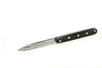 Grand-ALPIN PassionFrance® pièce unique 11cm, Design Robert Beillonnet, RWL34, mammouth, platines décorées, avec étui de cuir de requin 