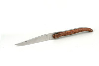 LAGUIOLE PassionFrance CUSTOM extra large13cm, glattes Ressort, stab.Thuja-Maser, 14C28