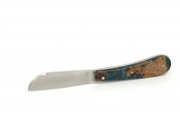 LONDON PassionFrance® CUSTOM N°16, stabilizsed amboina burl, blade carbon steel XC75