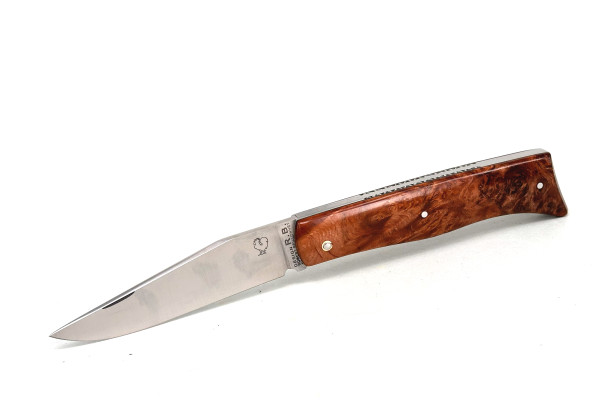 Grand-ALPIN PassionFrance® LUXE 11cm, Design RB mof², decorated liners, stabilised maple burl, 14C28