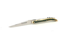 LAGUIOLE PassionFrance 11cm mit Korkenzieher UNIKAT blauer Mammut-