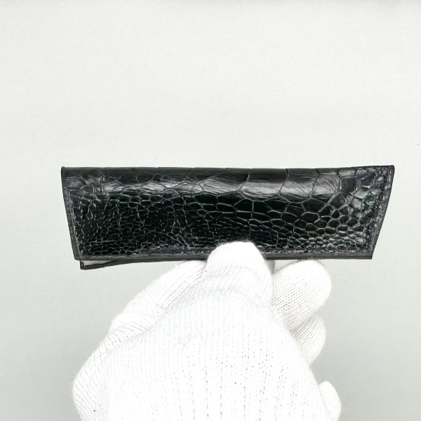 ETUI NEW MODEL size3 CUSTOM, ostrich leg leather for e.g. LAGUIOLE 12cm