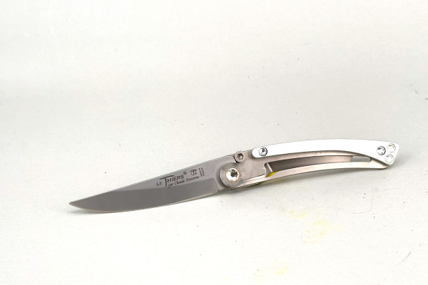 THIERS LINER-LOCK PRESTIGE, 14C28, genévrier