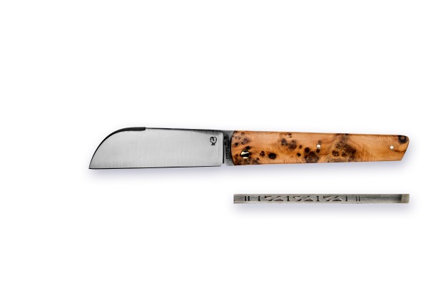 SEURRE Serie LUXE Atelier PassionFrance, PEPPER YEW BURL Maserknolle stabilized