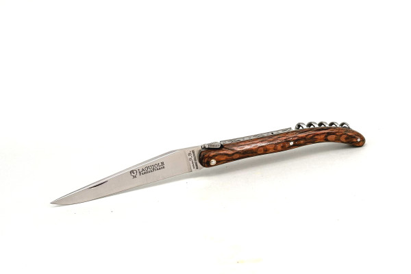 LAGUIOLE PassionFrance LUXE 11cm, Design R.B mof², Korkenzieher, guillochiert, Perlholz