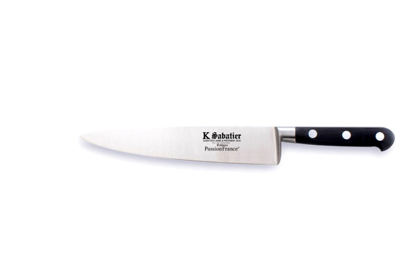 K-SABATIER series TRADITION 1834-CARBON STEEL. Edition-PassionFrance® CHEF'S KNIFE 20cm
